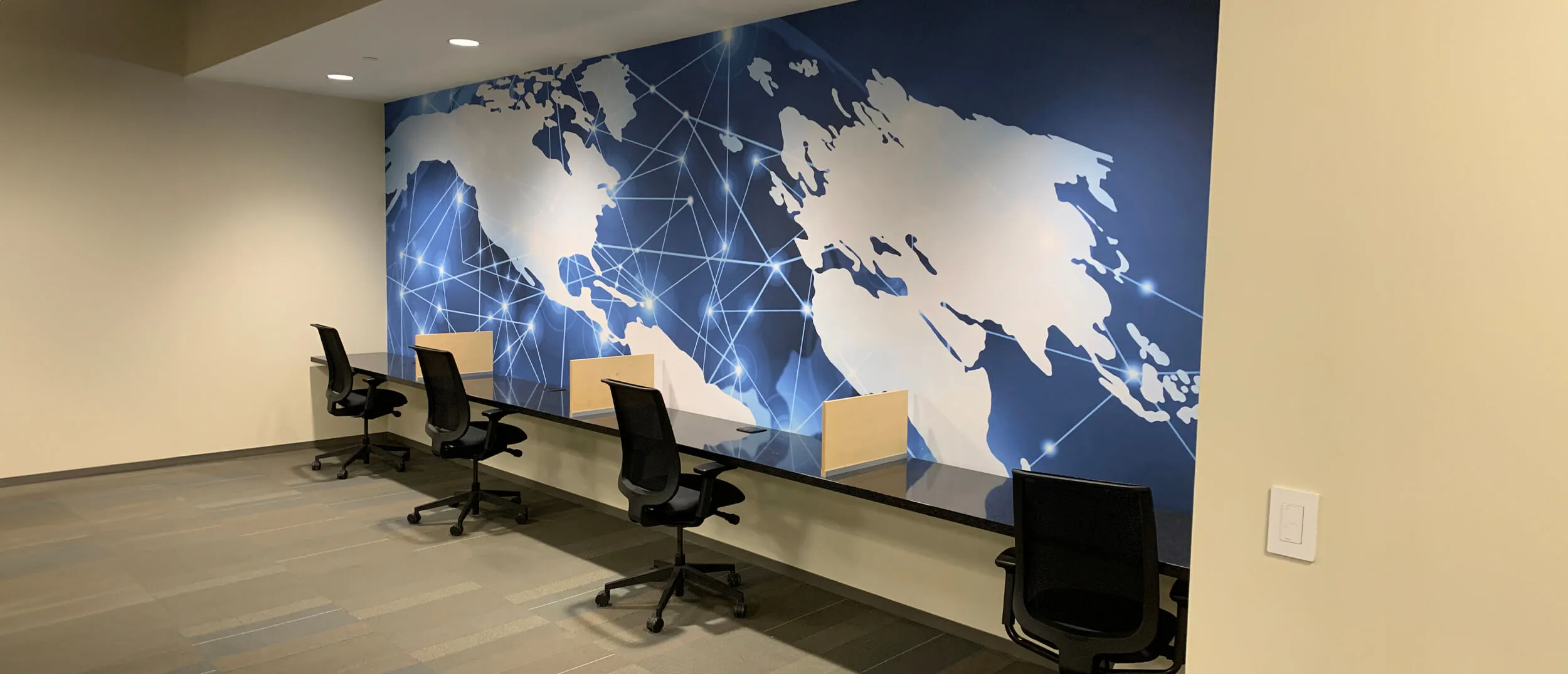 Donaldson Map Wall Display